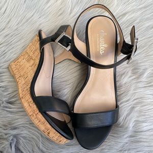 NWT Charlies Cork Wedge
